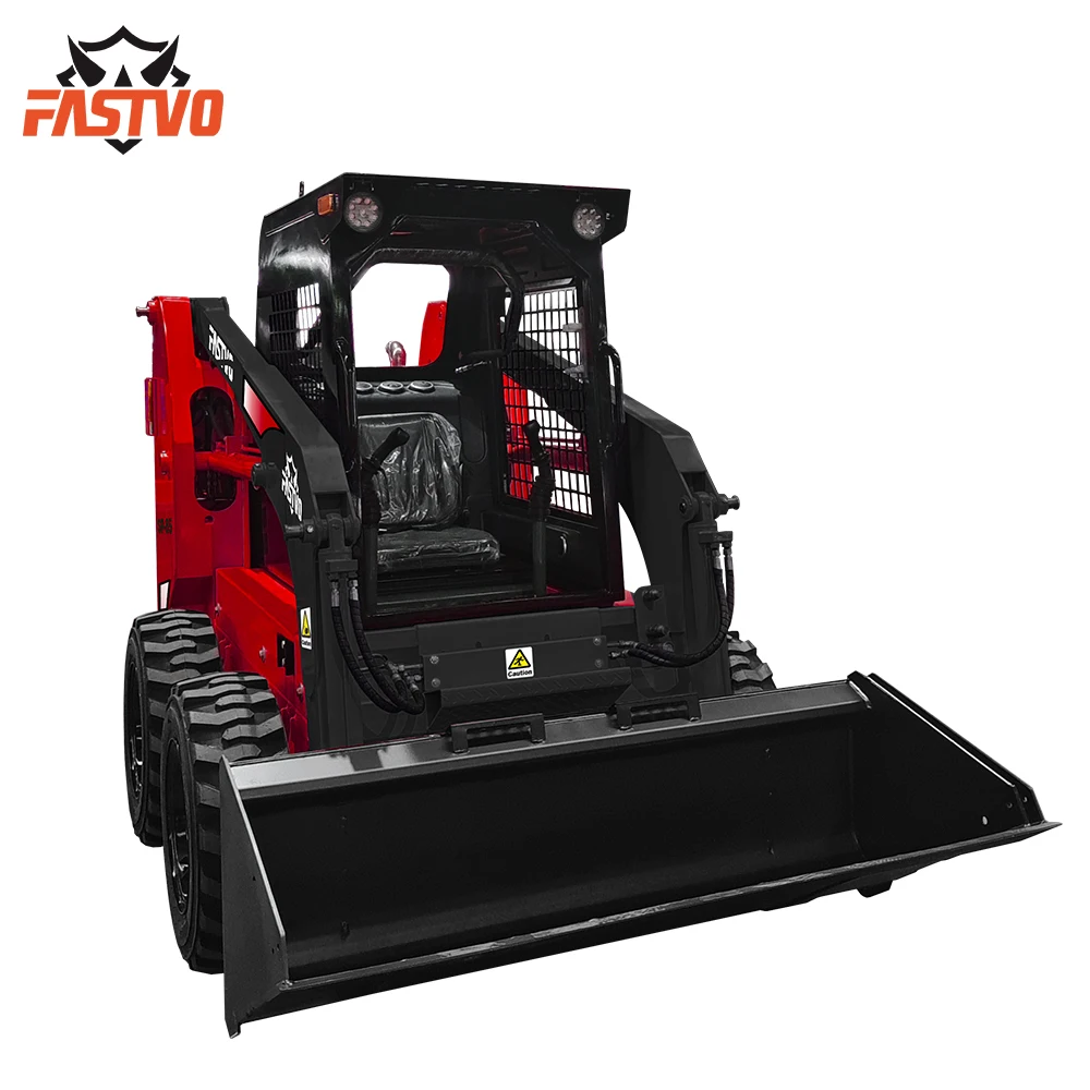 FASTVO SP-85 Chinese 850kg Wheeled Front Loader  SkidSteer Loaders for sale