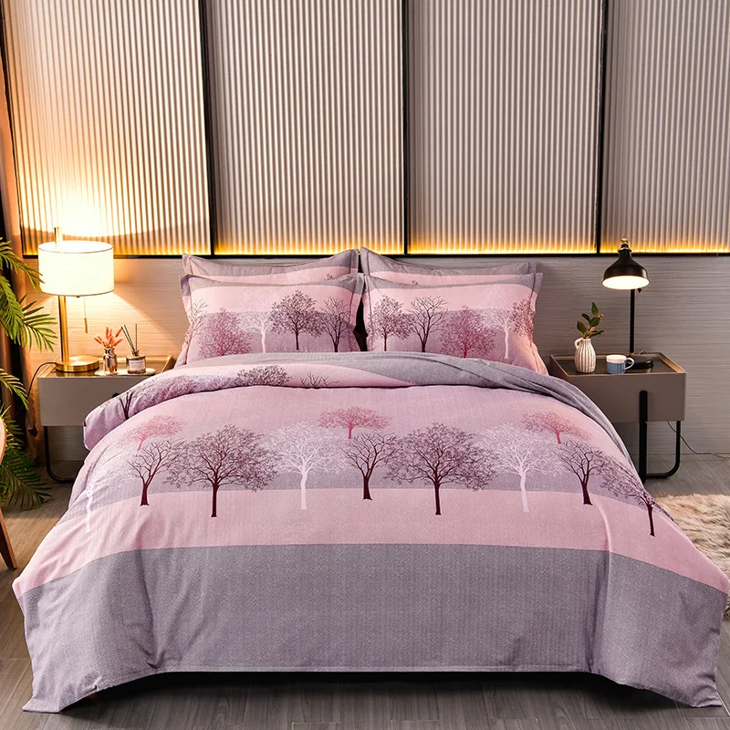 Новый дизайн хлопковое постельное белье с алоэ вера роскошные льняные простыни для детской кроватки Комплект постельного белья