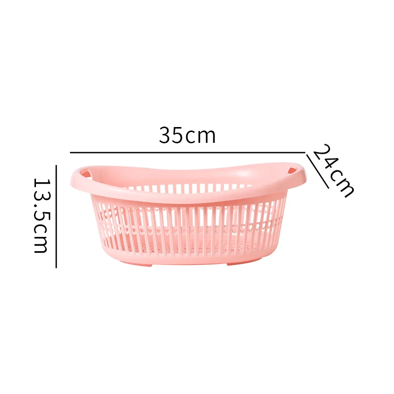2023 New design hot sell Kitchen Organizer furniture basket Fruit And Vegetable Multi-purpose Plastic Basket