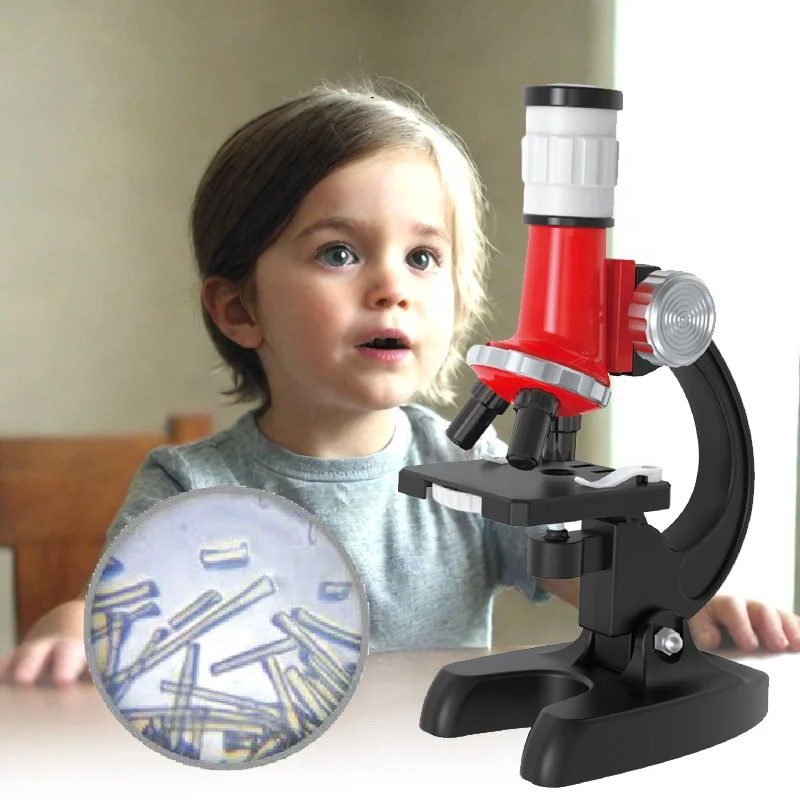 Best selling toy optical microscope for kids science and toys for kids table microscope machine toy