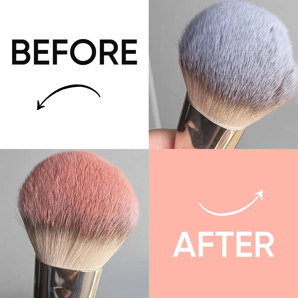 Oem 150ml Coconut Oil Removing Debris Breakdown Stubborn Makeup Brush Shampoo And Conditioning Foaming Makeup Brush Cleanser