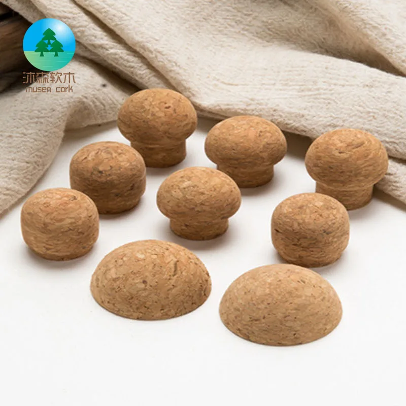 Индивидуальная многоразовая бутылка для вина высокой плотности, деревянная пробка из натуральной пробки