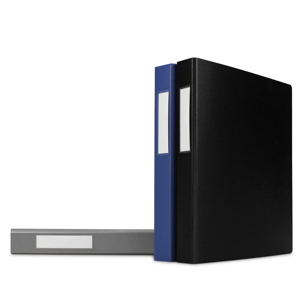 Customized Office supplies hard cover 3 ring binder pp file display extension folder