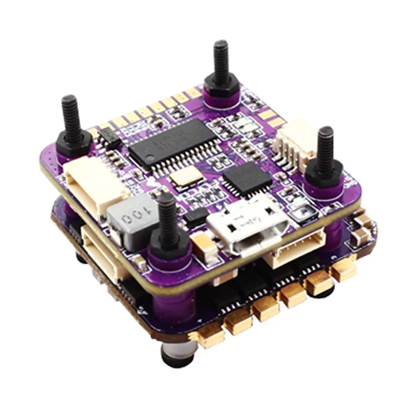 RC Raptor S-Tower F4 20A 4 в 1 ESC & FC комбинированный бесщеточный электронный контроллер скорости управления полетом с OSD для квадрокоптеров FPV