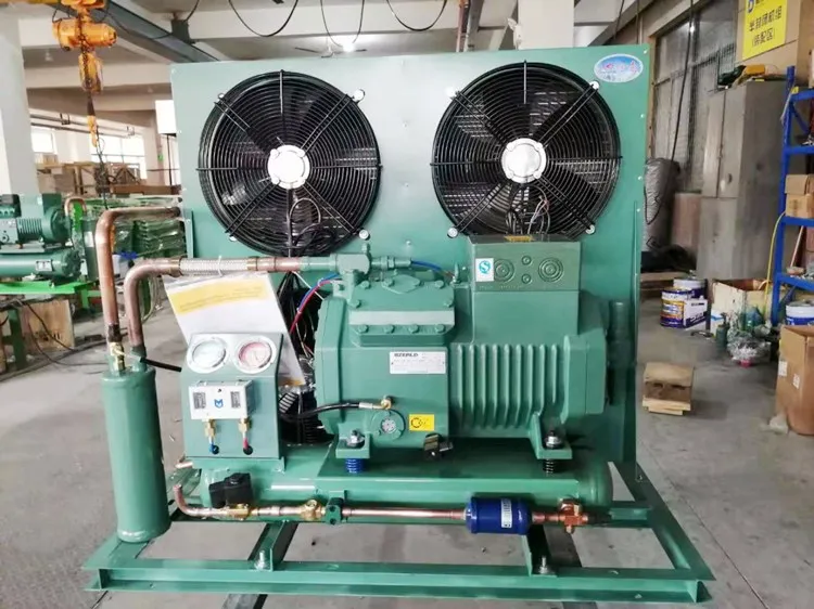  Китайский компрессор холодильника JZ01A 4 5 10 л.с. 230 В конденсаторный блок с воздушным охлаждением для морозильной