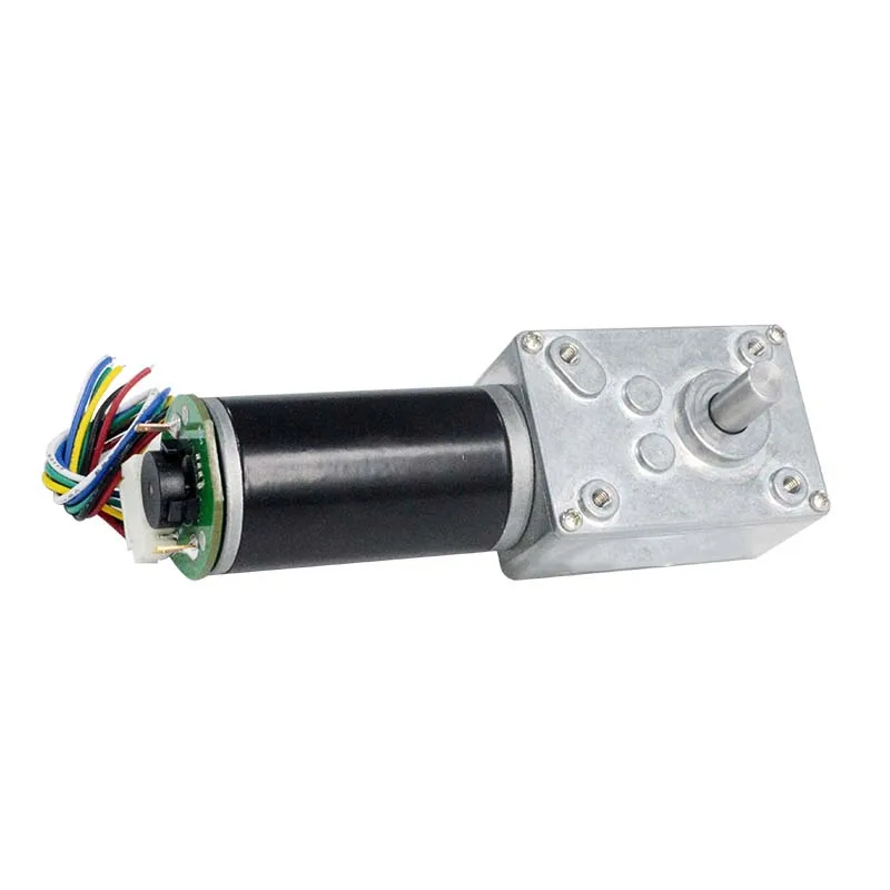 12v high torque electric encoder motor wiht 5840 gearbox reduction