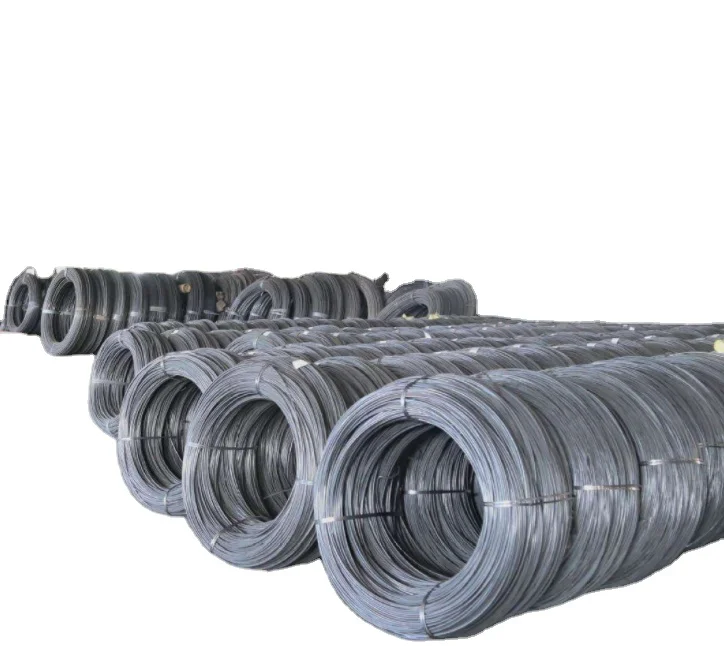 Hot Rolled Steel Wire Rod In Coils 5.5mm 6.5mm Q195L SAE1006 SAE1008 Low Carbon Steel MS Wire Rods