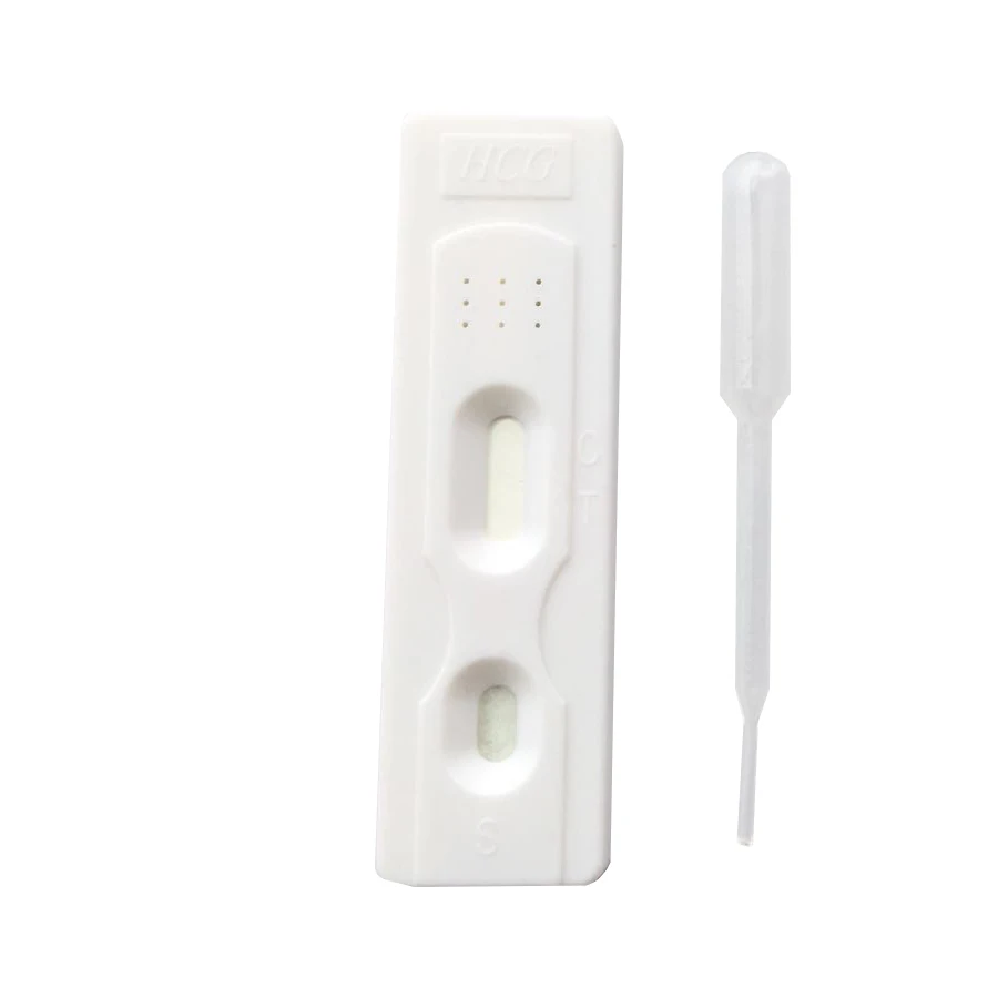 Высококачественный тест на беременность HCG, Полоска, кассета, средний поток, комплект, быстрый тест