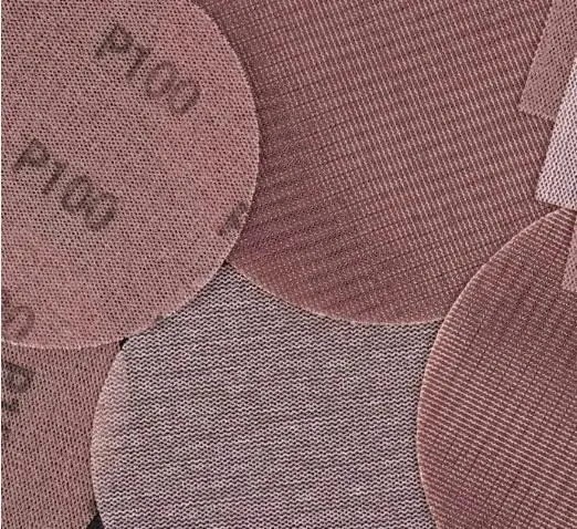 5 Inch Hook & Loop Mesh Sanding Discs Dust Free Abrasive Net Sanding Disc Net Screen Abrasive Dustless Sanding Disc for Wood and