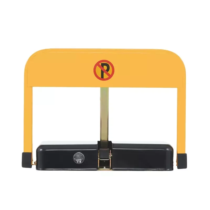 2022 New Design Remote Control Automatic Car Parking Lock Three Pole M Shape Anti-collision Thicken Remote Control Parking Lock