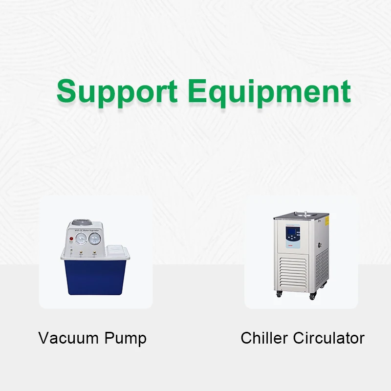 OEM Manufacturer Hand Lift 5L 20L 5 20 L Ltr Lab Rotary Vacuum Distillation Equipment Rotary Evaporator