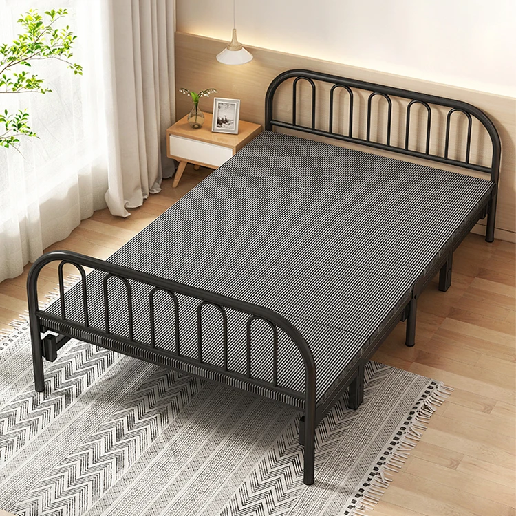 Bedroom Furniture Modern Best Quality Horizontal Portable Metal Folding Bed
