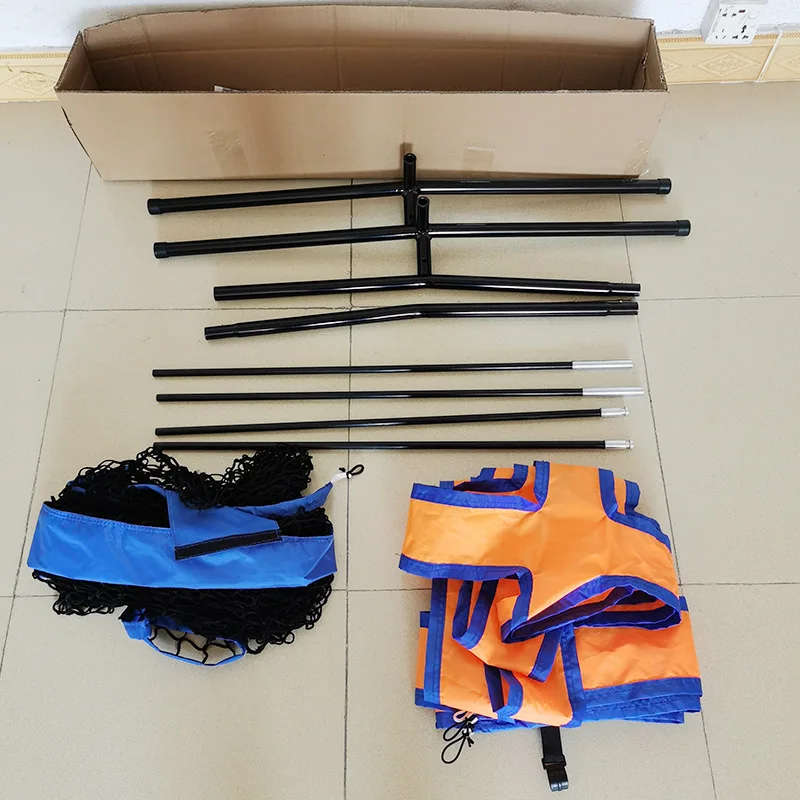 5X5 Heavy Duty Portable Softball Baseball Hitting and Throwing Practice Net with 9 Targets