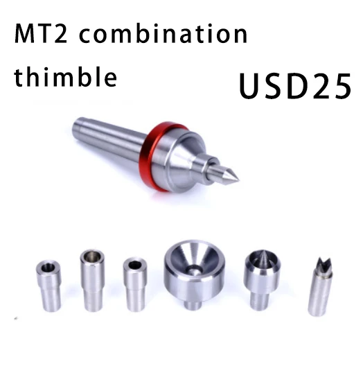 210 350 type lathe accessories small metal lathe chuck   MT2 rotary thimble