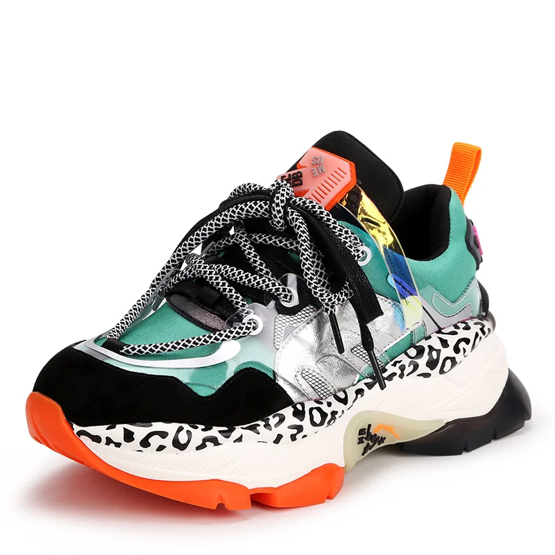 
 Модная женская обувь в стиле папы, фабричная Высококачественная массивная женская обувь, трендовые классические кроссовки  