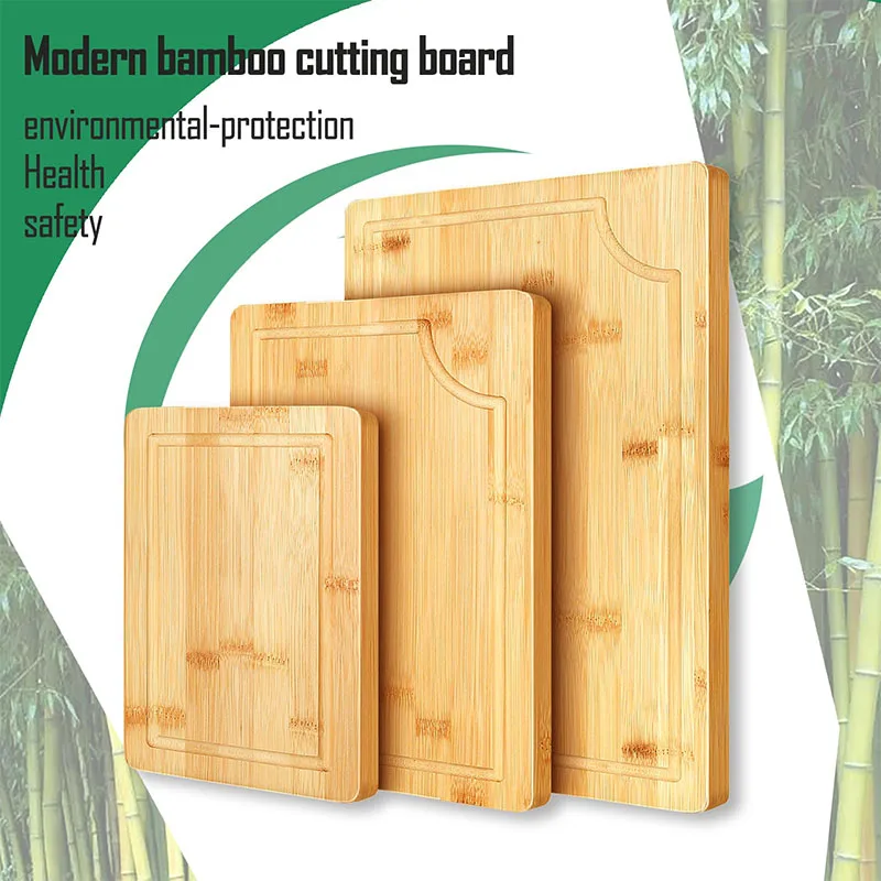 Kitchen Tools Custom Large Size Chopping Board Solid Wood Cutting Board Kneading Dough Bamboo Cutting Board