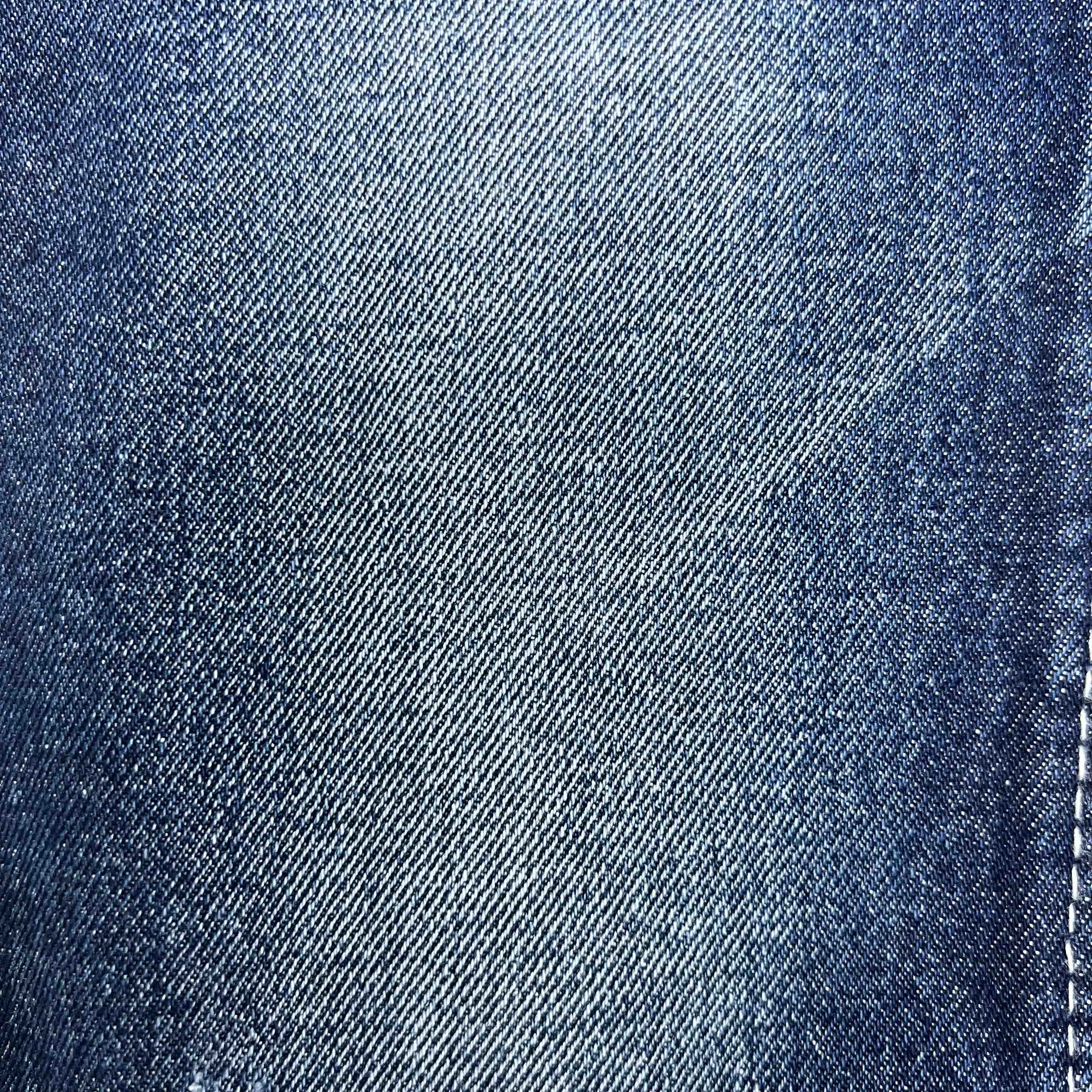 Wholesale Price Non-stretch Hot Selling Jean Fabric Roll Of Cowboy Wear Indigo Denim Jeans Fabric 100% Cotton 12oz