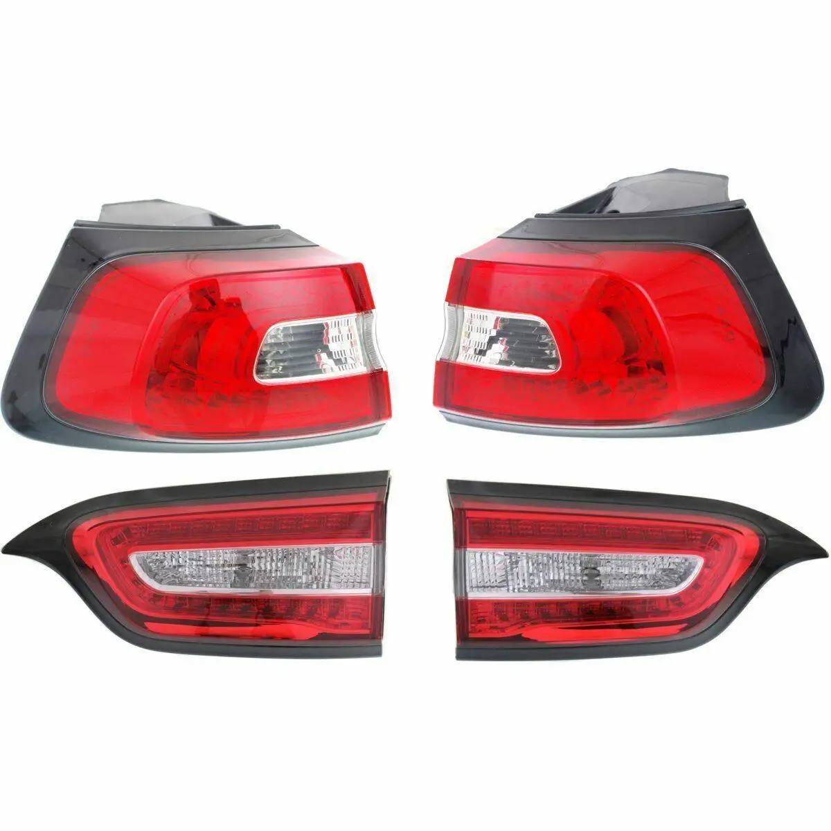 NEW REAR LH & RH TAIL LIGHTS FITS 2014-2017 JEEP CHEROKEE CH2804107 CH2805107  68102909AE  68102907AF 68102908AE 68102921AC