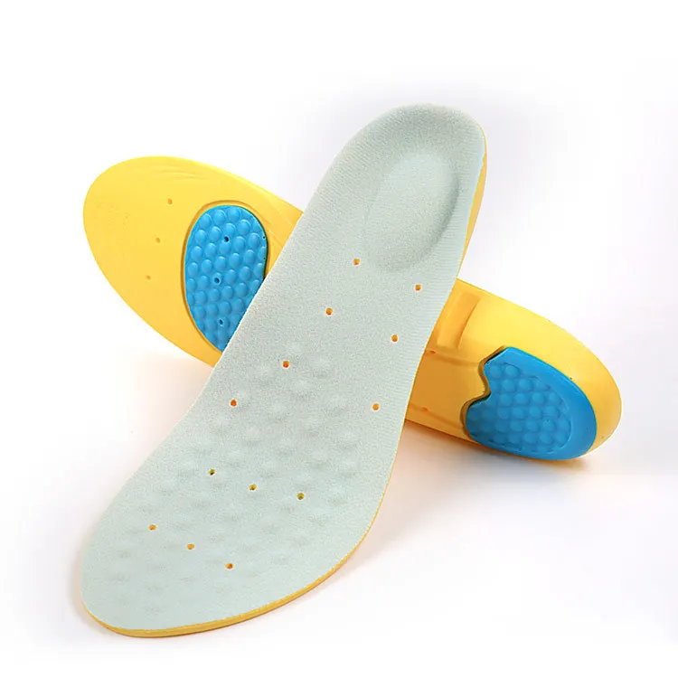 Shoe Insole Pu Foam Orthopedic Orthotic Flat Feet Anatomic Plantar Fasciitis High Arch Support Foot Sport Insoles