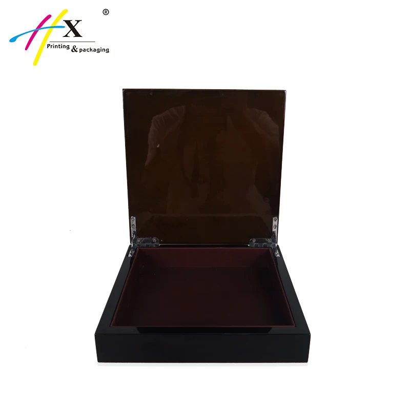  Guangzhou piano глянцевая деревянная Подарочная коробка с логотипом на