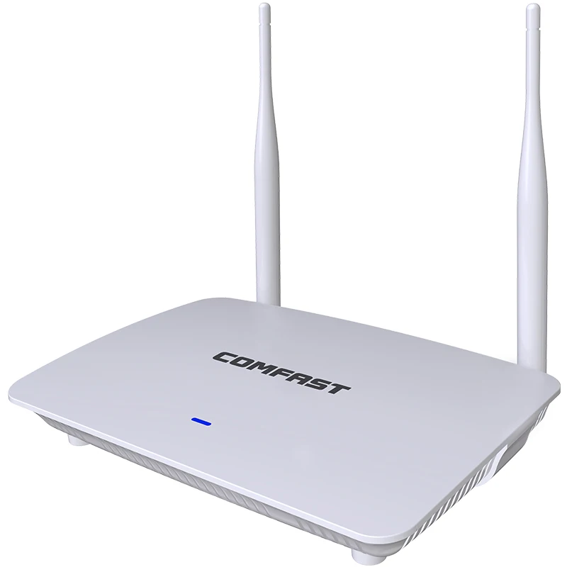 Собственными исследованиями и разработками COMFAST CF-WR623N крепкая стена-через способность 300 Мбит/с высокой мощности 1000mw беспроводной маршрутизатор