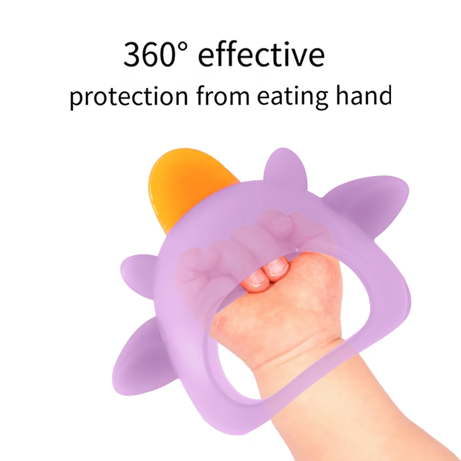 TONGTU Wholesales Baby Feeding Chewing Teething Product Bpa Free Silicone Baby Teether Teething Toys for Babies 0-24 months