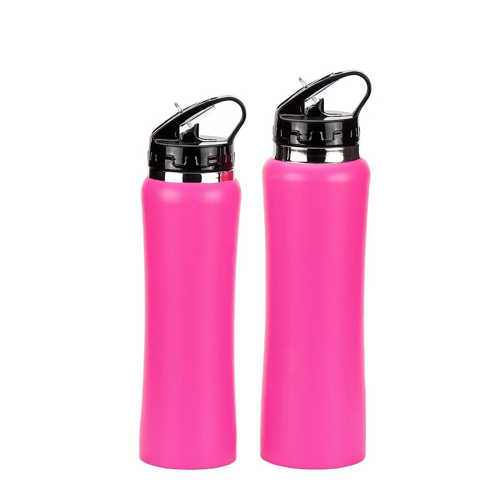 Customized  Outdoor Sustainable Best Healthy Stainless Cool Water Bottle With Straw