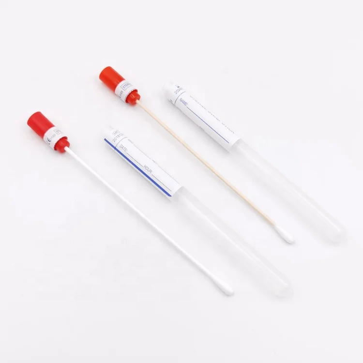 Sterile Cotton Specimen Collecting Swab Stick