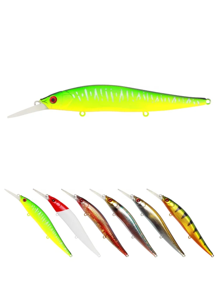 New Innovation Ideal for All Water Conditions Slow Sinking Fishing Lures Large Minnow Lure Artificial Hard Minnow Minnow