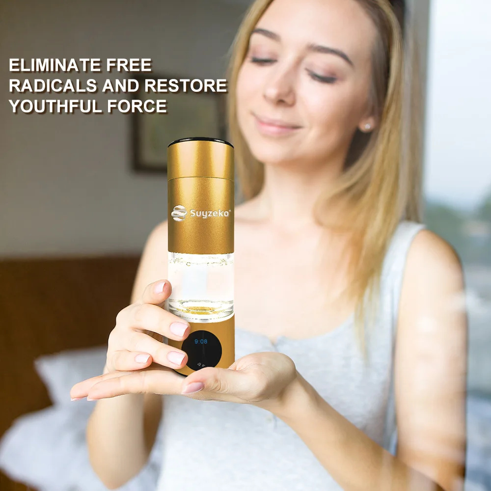 Cheap price 230Ml Portable&Rechargeable Water Electrolysis Ionizer Cup Rich Hydrogen Water Generator Bottle