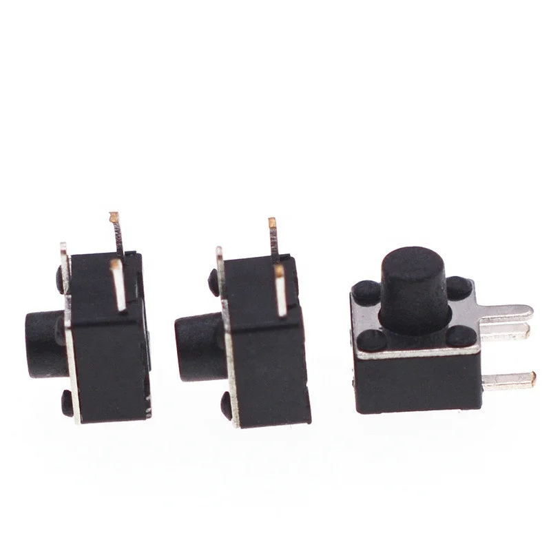 push button switch 4.5*4.5 Side 3 pin tactile touch switch 4.5*4.5*3.8 tact push button tact switch
