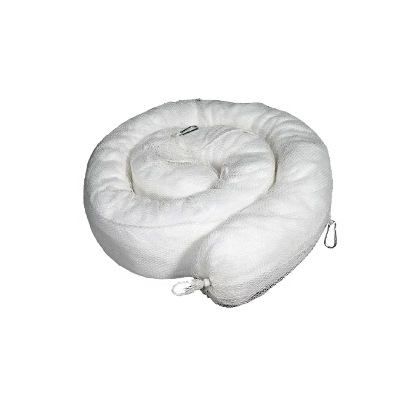 OEM Manufacturer 100% Polypropylene Oil Absorbent Boom For Oil Spill