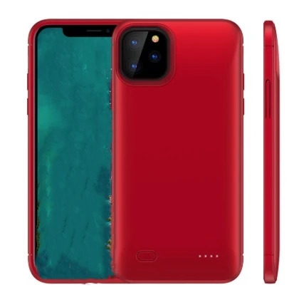 5200 мА/ч ультра тонкий зарядное устройство чехол для iPhone 11/11 Pro Чехол-аккумулятор резервного зарядного устройства Power Bank