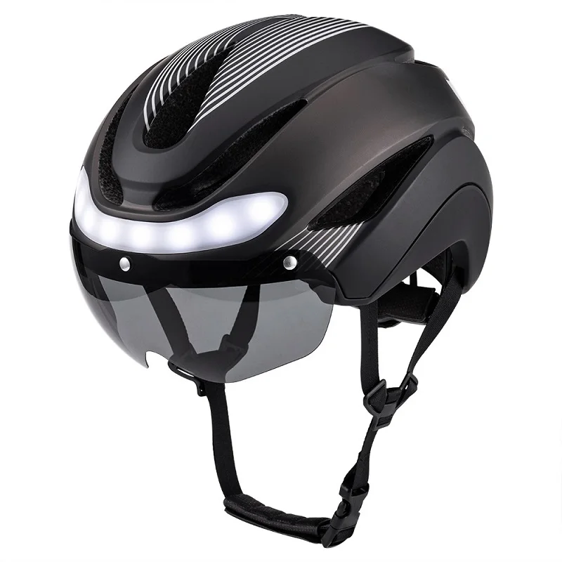 New customize Mtb bike helmets multiple colors choices from city road night riding with turn signal bicycle cycling helmet