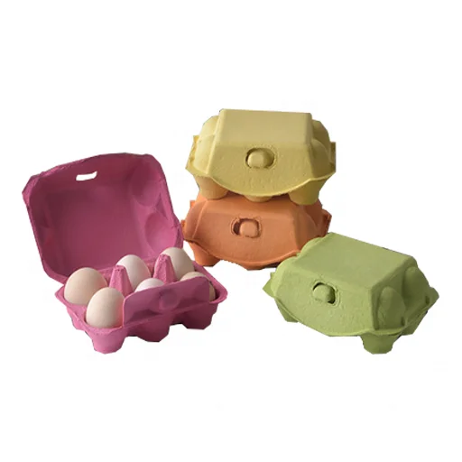 Factory Made Paper Pulp Chicken Egg Carton Egg Tray Egg Holder Paper Pulp Molding Use  Pulp For Raw Material