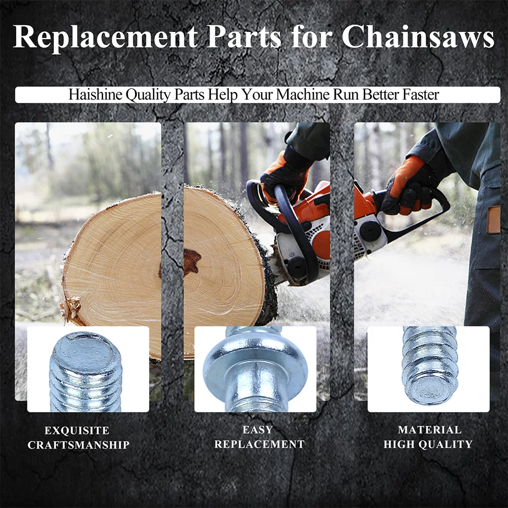 Bar Studs & Nuts for Stihl MS250 MS170 MS180 MS192T MS210 MS230 017 018 021 023 025 Chainsaw Replacement Spare Parts