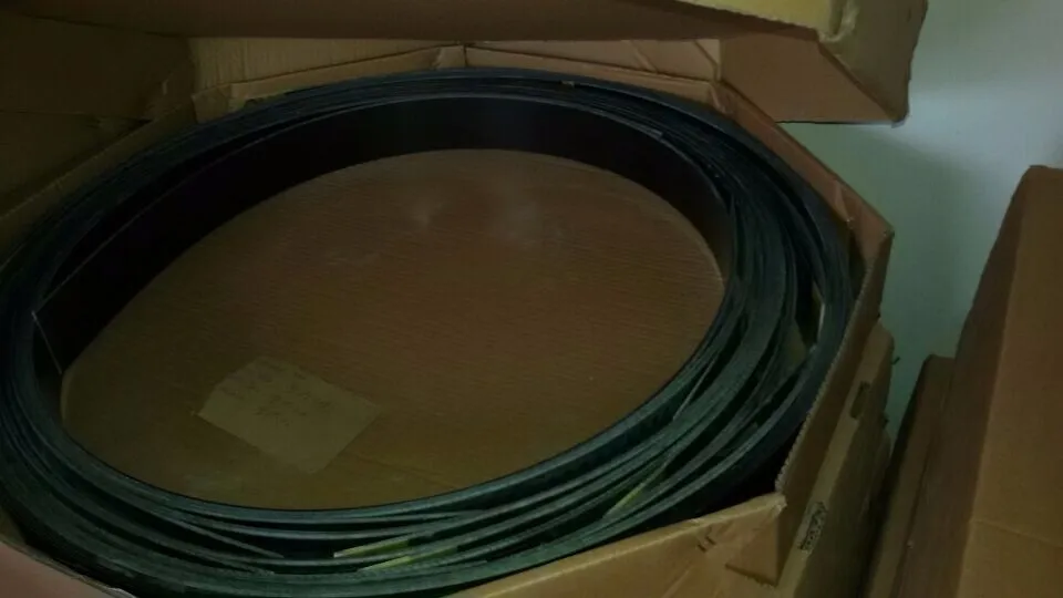 Paper making machine Rubber roller doctor blade