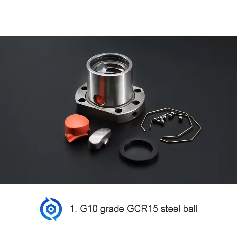 customise 10mm 20mm leadscrew ballscrew SFU SFS DFU DFS SFI high rigidity stainless steel