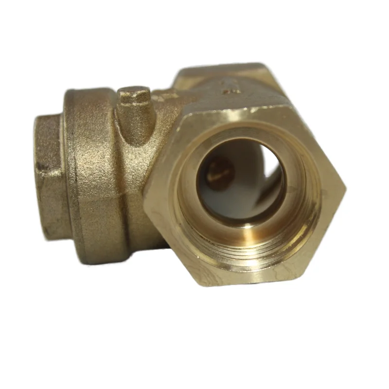 Heavy Duty Brass Check Valve with Copper Hoist Pneumatic Ball Structure for Water Application in General Use