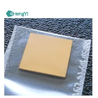 Au (Gold) Single Crystal Substrate: 111, 10x10x0.5 mm, 1 side polished