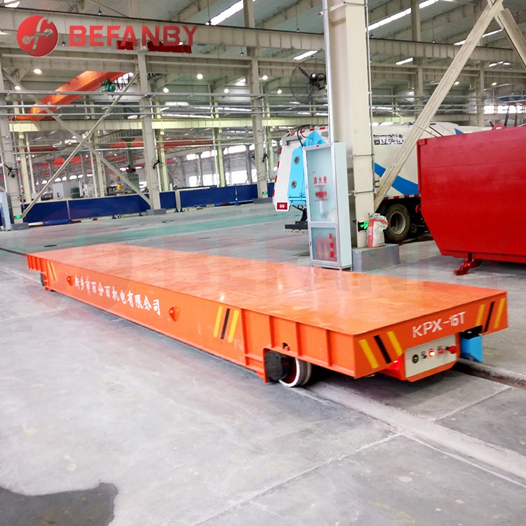 Hight frequency use electric rail heavy duty 100ton cable drum trolley