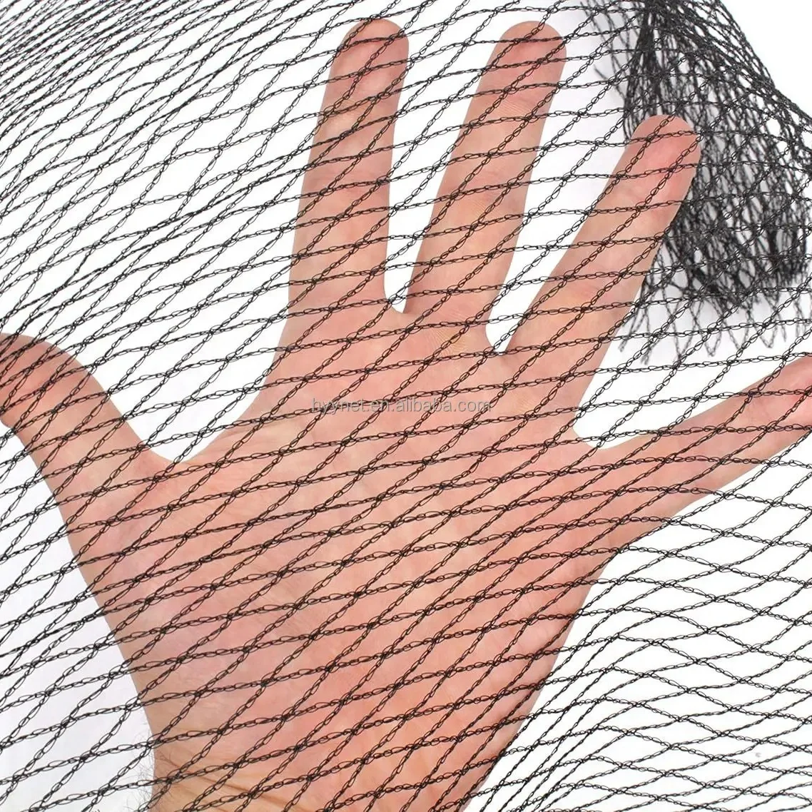 HDPE Knitted Diamond Anti Bird Net Garden Knitted bird Netting Anti Bird Protection Net