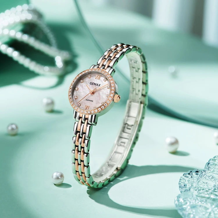 Fashion ladies relogio feminino luxury womens watch wrist cheap all steel  quartz watches