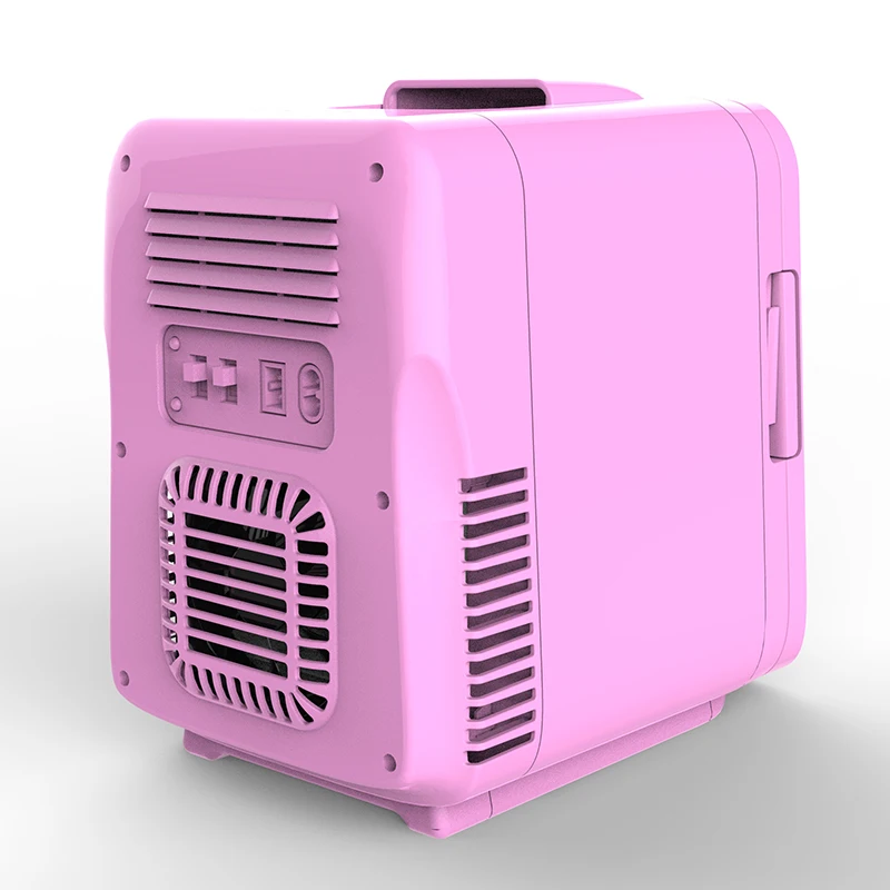  2021 New Mini Refridgerator 4 Liter/6 Can Portable Cosmetic Skincare Fridge AC/DC Cooler and