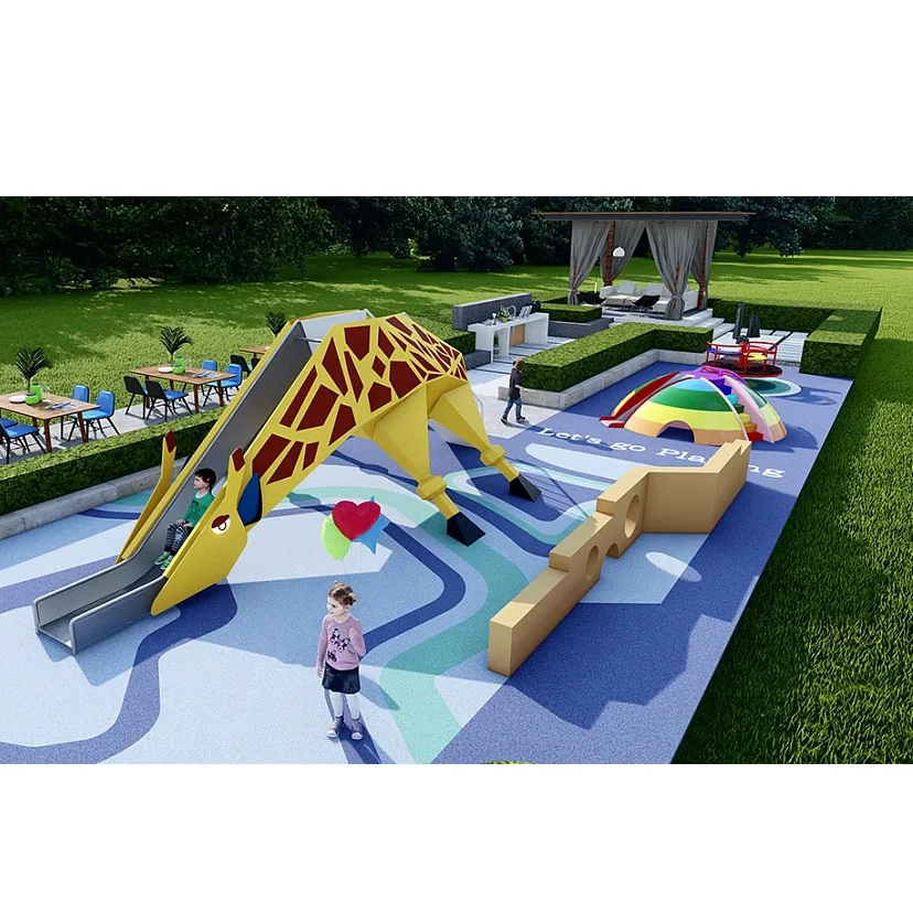Playhouse Zone Commercial School Land Centre Outdoor Children Play Park Games Kids Outdoorplayground Equipment