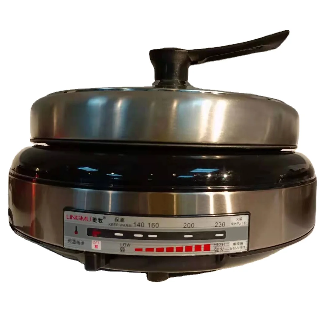 201/304 SS Съемная мультиэлектрическая плита Shabu hotpot/Сковорода/пароварка