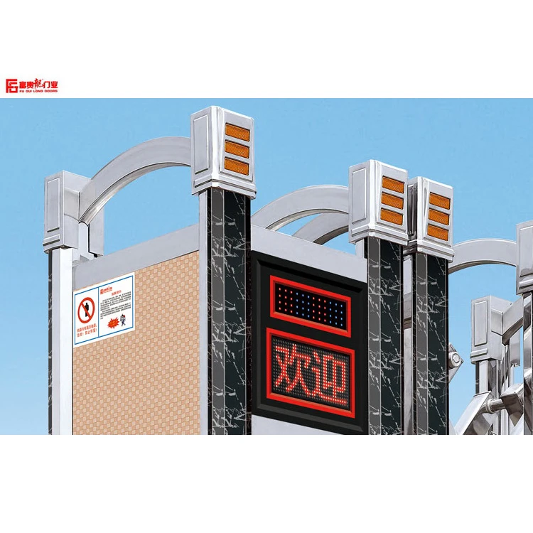 electric automatic stainless steel driveway folding gate door retractable sliding welded gate design safety folding door