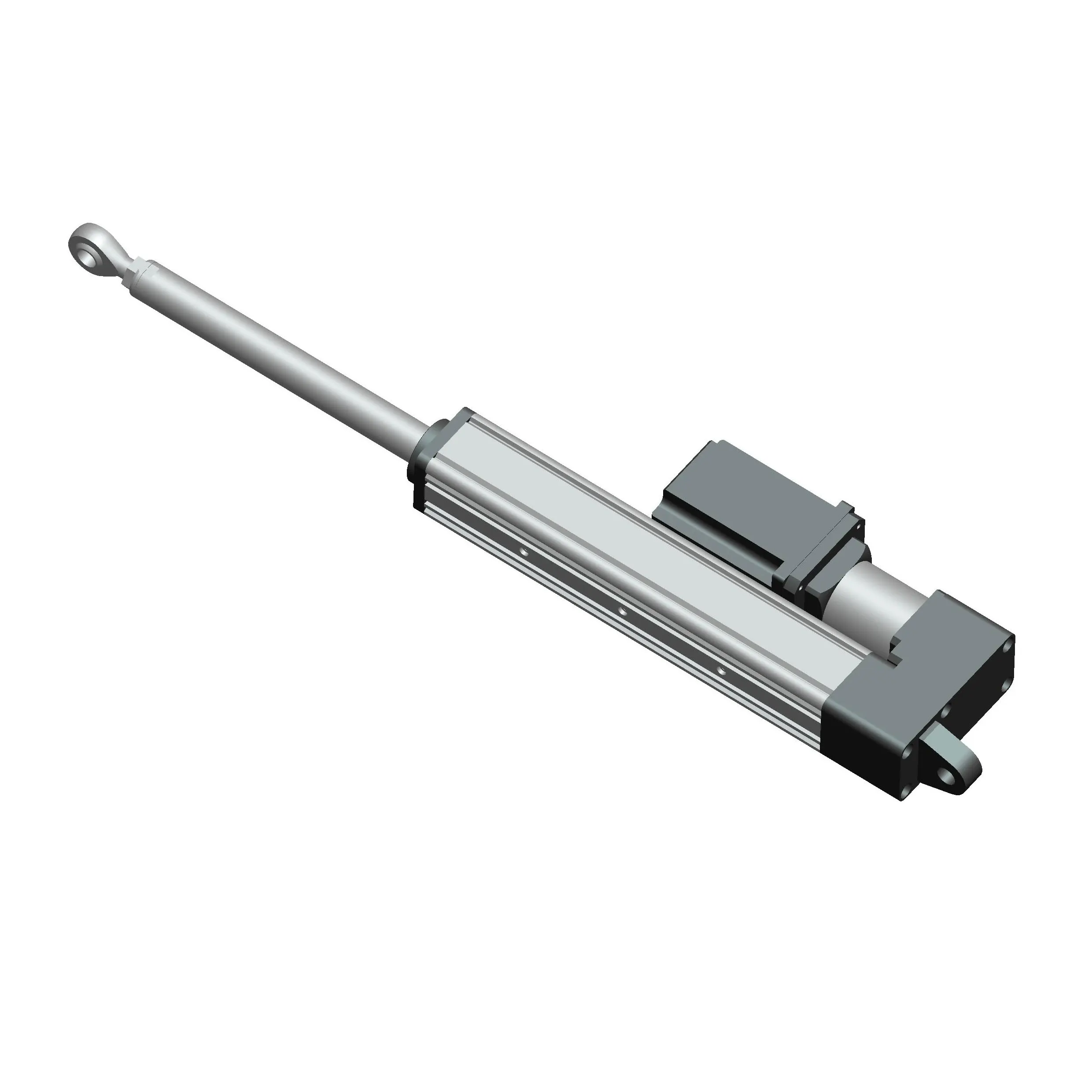electric telescopic cylinder brushless motor custom electric cylinder actuator China cylinder manufacturers drive linear screw