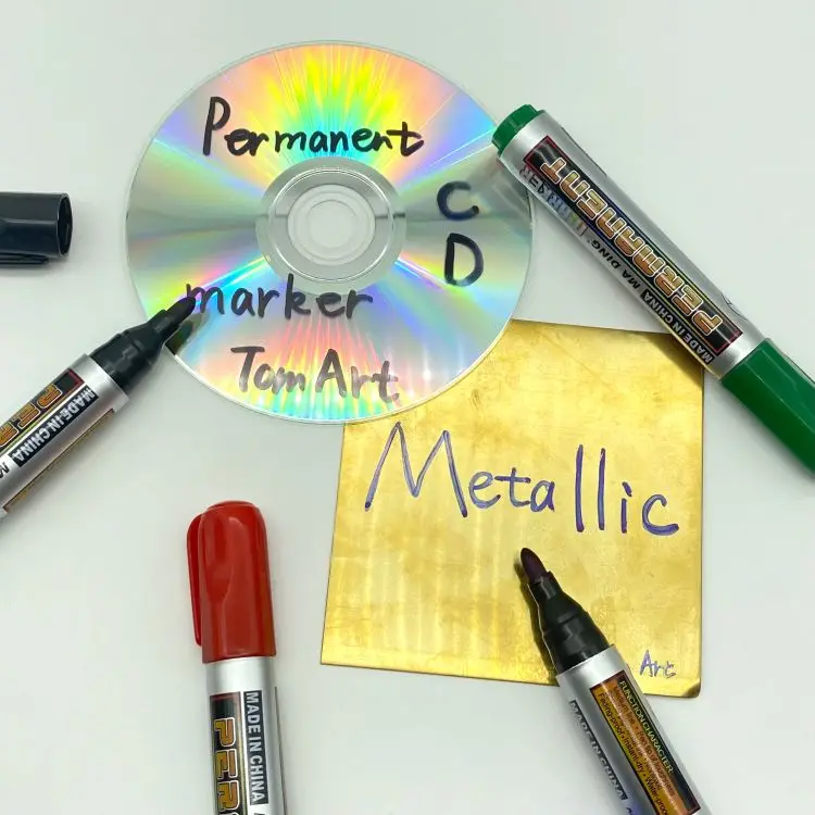 customizable markers permanent felt tip office stationery supplies oil waterproof jumbo permanent marker pen