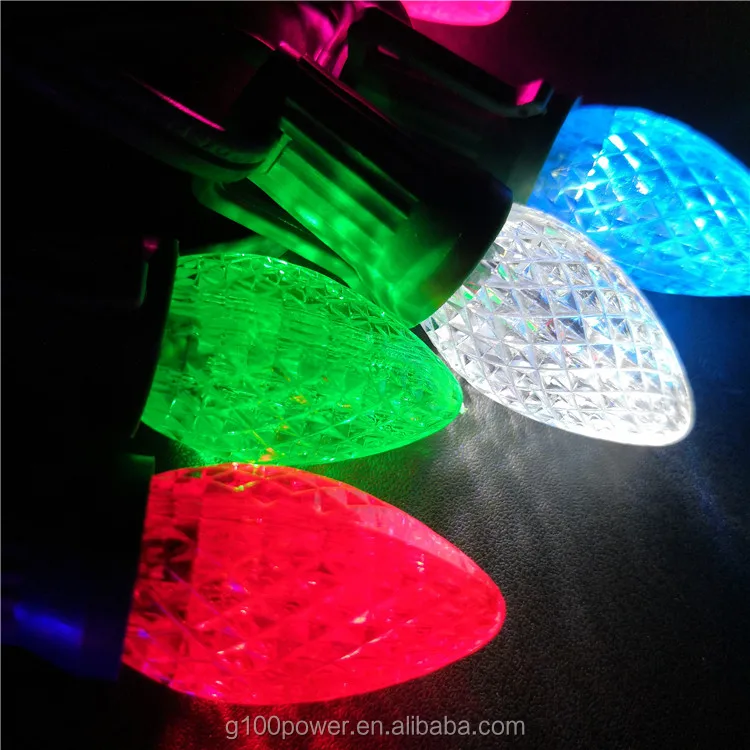 Best China Factory Wholesale C7 LED Christmas Light Bulbs Yellow